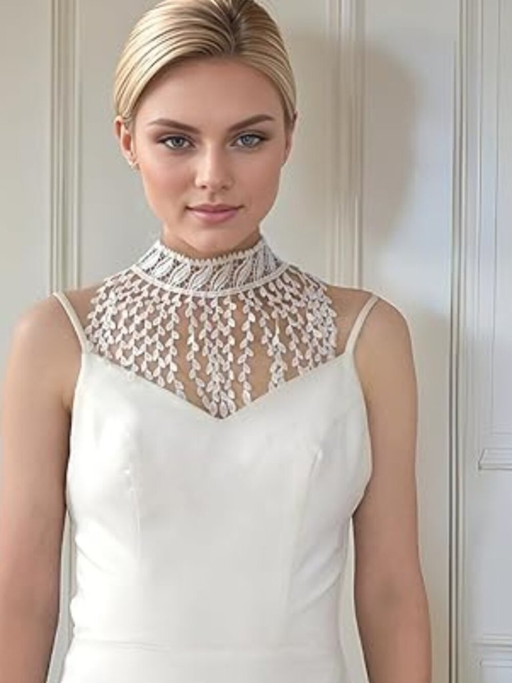 Elegant White Collar